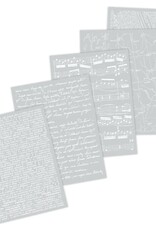 Hero Arts Collage Backgrounds Hero Transfers Part 2 - White