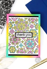 Hero Arts Mandala Flower Pattern - Layering  Stencils