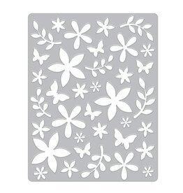 Hero Arts Flower Pattern Cover Plate Die
