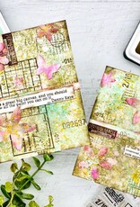Hero Arts Vintage Map and Ledger Stamp