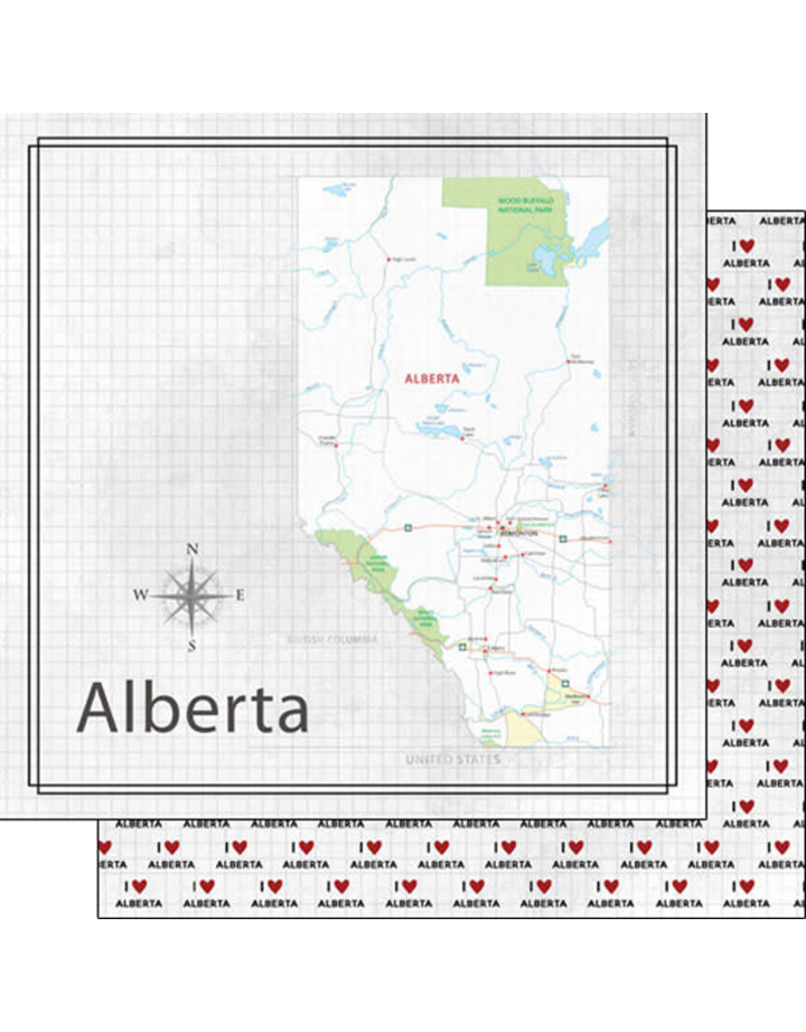 Scrapbook Customs Alberta adventure map