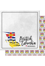 Scrapbook Customs BC adventure flag paper