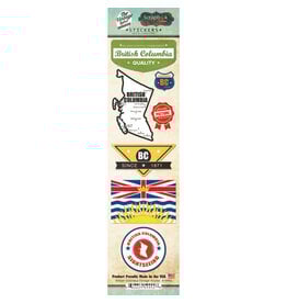 Scrapbook Customs/Stamping Station BC vintage sticker