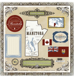 Scrapbook Customs/Stamping Station Manitoba chipboard