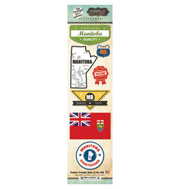 Scrapbook Customs/Stamping Station Manitoba vintage stickers