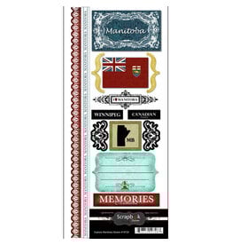 Scrapbook Customs/Stamping Station Manitoba explore stickers