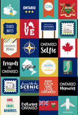 Scrapbook Customs/Stamping Station Ontario adventure cutout paper
