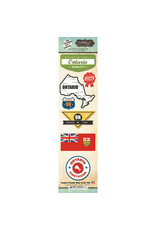 Scrapbook Customs Ontario vintage stickers