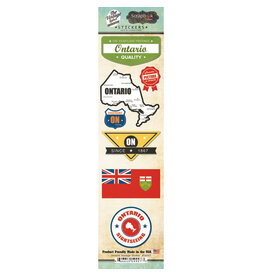 Scrapbook Customs/Stamping Station Ontario vintage stickers