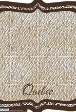Scrapbook Customs/Stamping Station Quebec - Pattern Paper