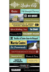 Scrapbook Customs/Stamping Station Quebec explore stickers