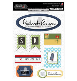 Scrapbook Customs/Stamping Station Sask. 3d stickers