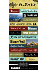 Scrapbook Customs/Stamping Station Victoria explore sticker sheet