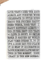 Elizabeth Craft Designs Journal Phrases 3 Stamp