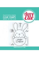Avery Elle Easter Egg Clear Stamps