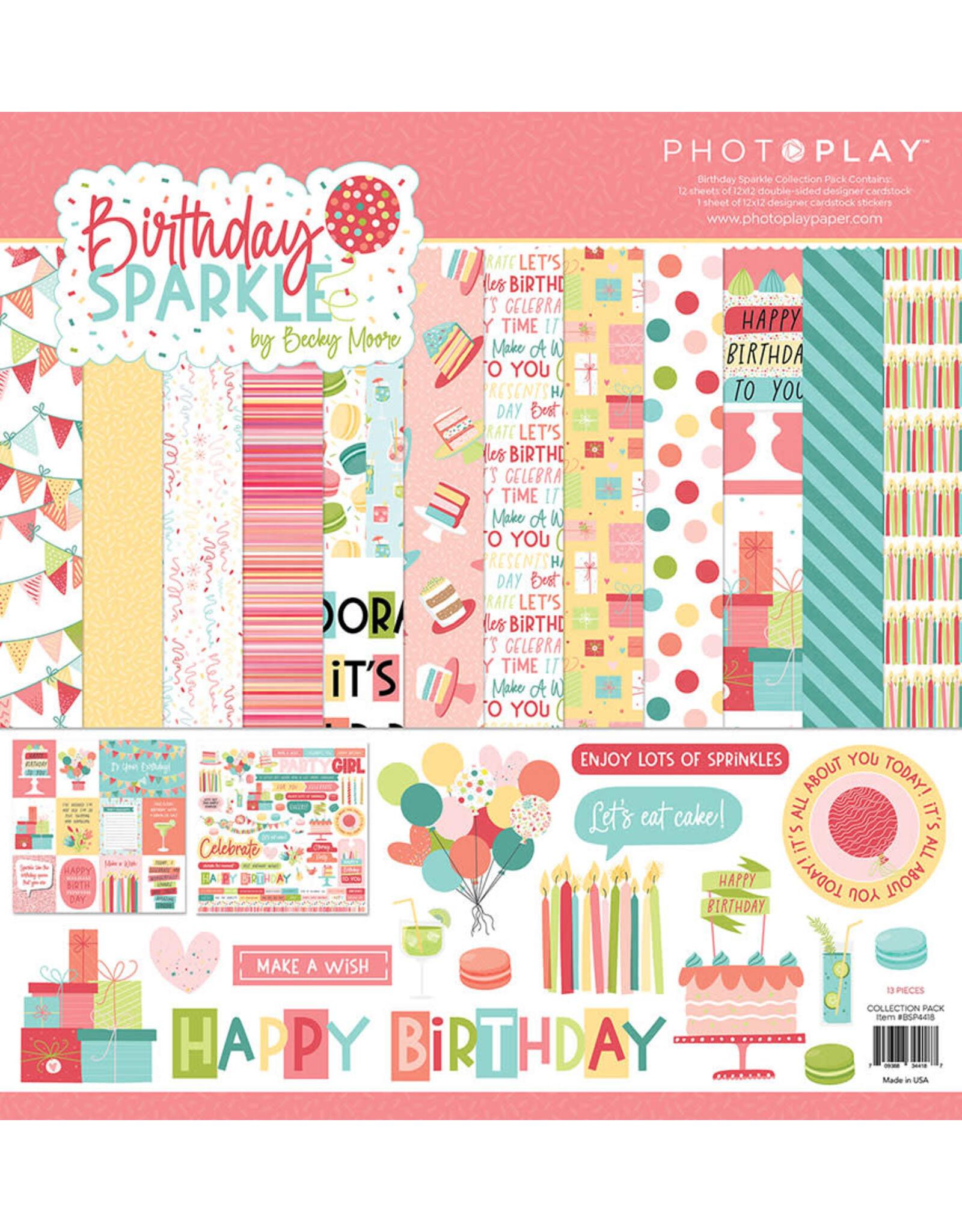 PHOTOPLAY Birthday Sparkle - Collection Pack