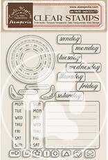 Stamperia Create Happiness Christmas Plus Clear Stamps - Weekly Planner