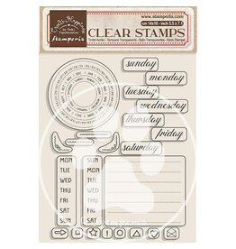 Stamperia Create Happiness  Plus  - Weekly Planner - Stamps