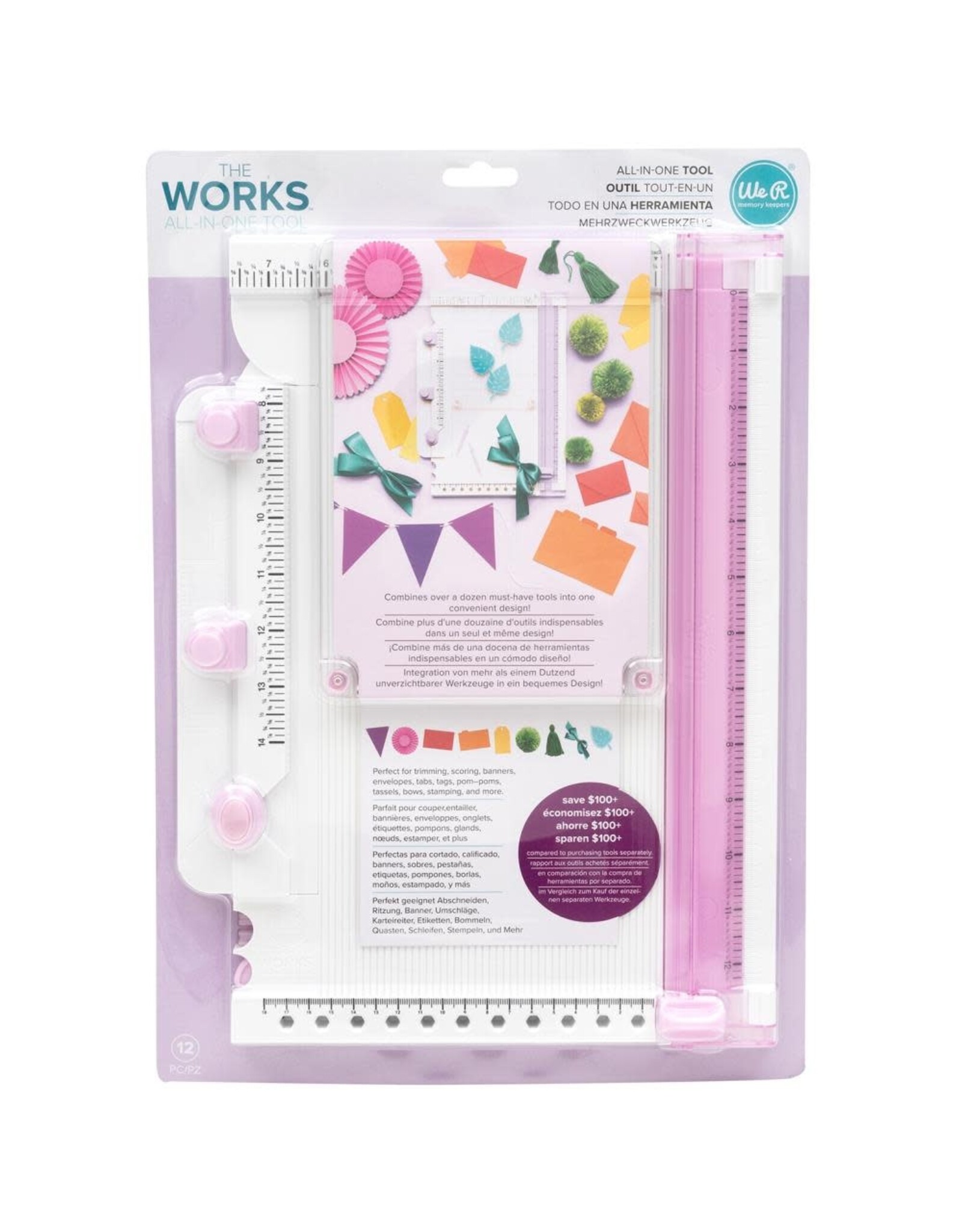 WE R MEMORY KEEPERS Tool - All- In - One - Lilac