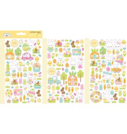 Doodlebug Design Bunny Hop - Mini Icon Stickers