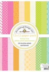 Doodlebug Design Bunny Hop 12x12 Petite Print Paper Pack