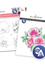 ALTENEW Stencil Art: Amourous Dream & Add-On Die Bundle