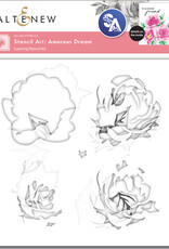 ALTENEW Stencil Art: Amourous Dream & Add-On Die Bundle