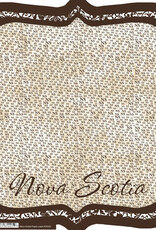 Scrapbook Customs/Stamping Station Nova Scotia laser paper
