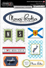 Scrapbook Customs/Stamping Station NS 3d stickers