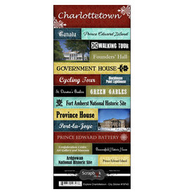 Scrapbook Customs/Stamping Station Charlottetown (PEI) stickers