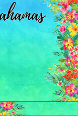 Scrapbook Customs/Stamping Station Bahamas getaway paper