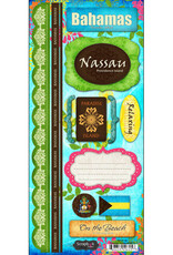 Scrapbook Customs/Stamping Station Bahamas paradise stickers