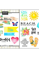 Scrapbook Customs/Stamping Station Cuba getaway stickers