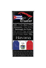 Cuba scratchy stickers