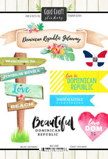 Scrapbook Customs/Stamping Station Dominion Rep. getaway stickers