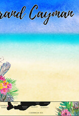 Scrapbook Customs/Stamping Station Grand Cayman getaway paper