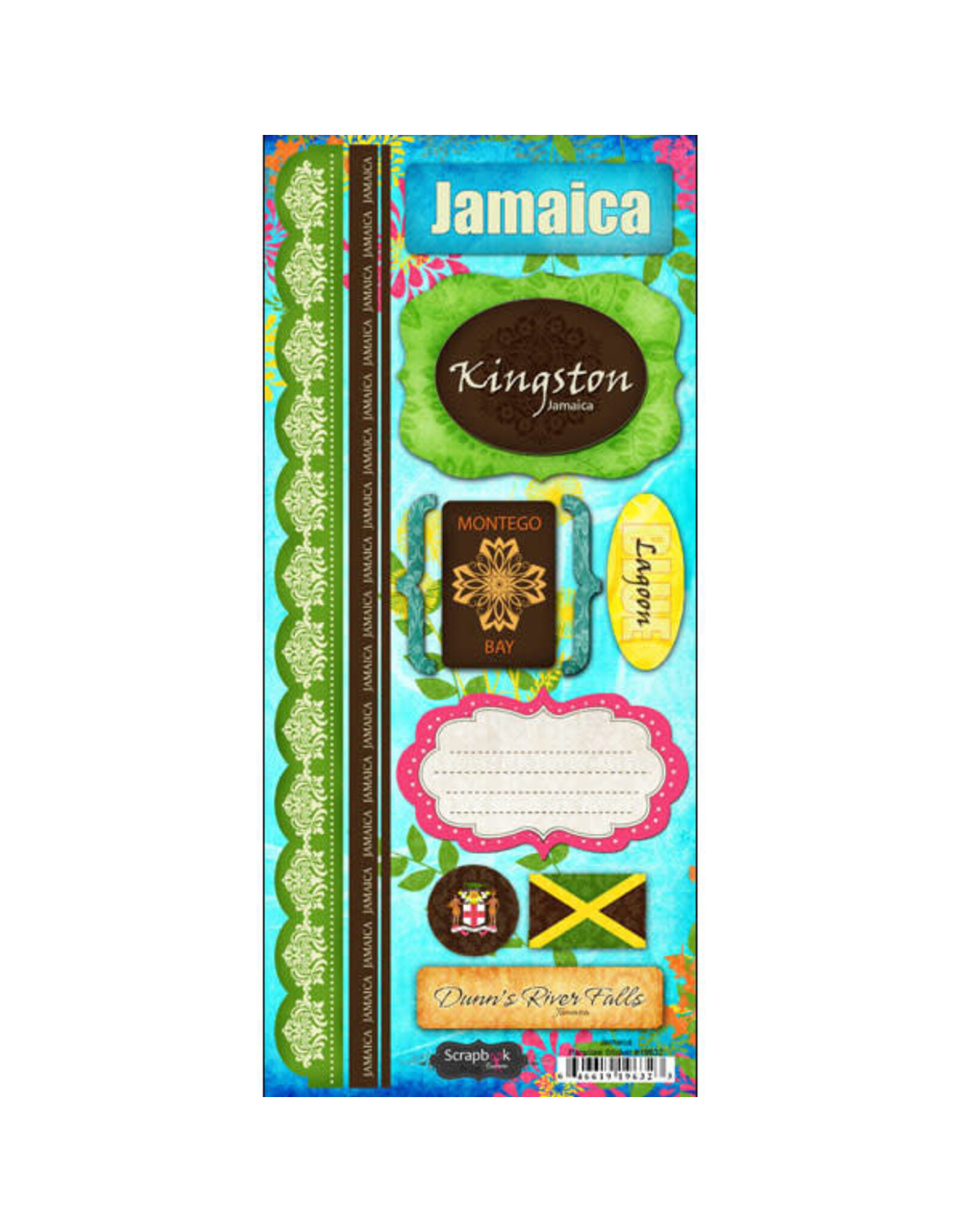 Jamaica paradise stickers