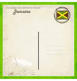 Scrapbook Customs/Stamping Station Jamaica vintage paper