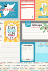 Scrapbook Customs/Stamping Station Cozumel journal paper