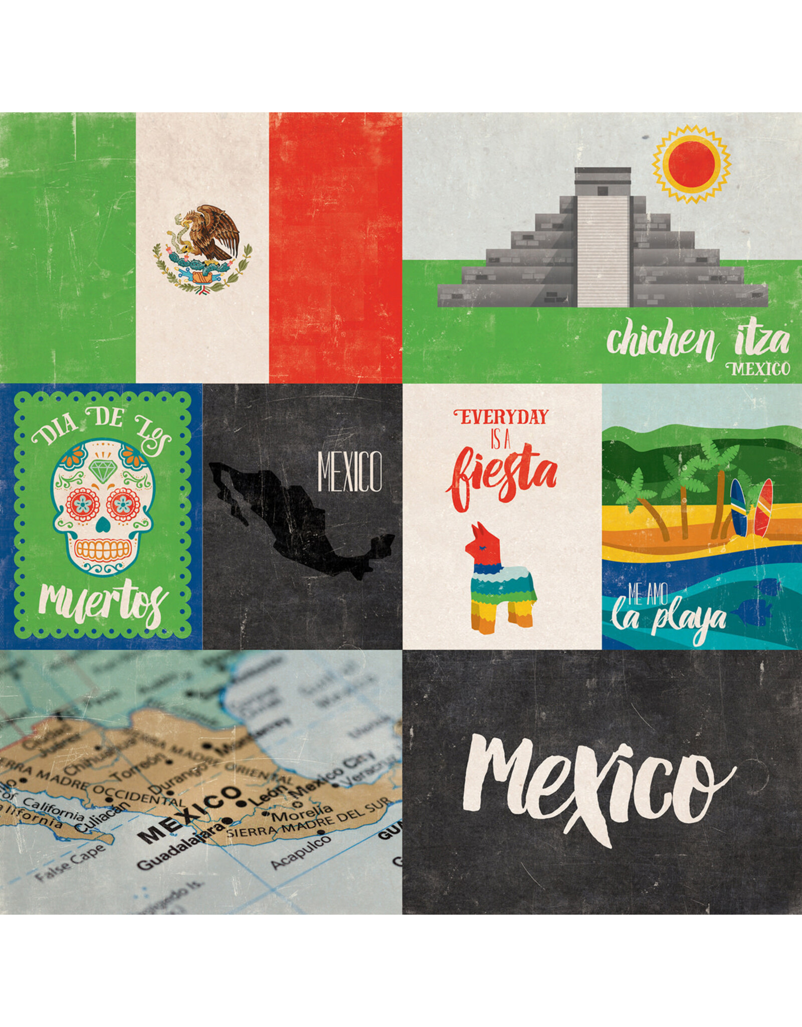 Mexico Around the world paper