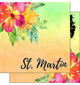 Scrapbook Customs/Stamping Station St Martin paper