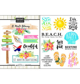 Scrapbook Customs/Stamping Station St Martin stickers