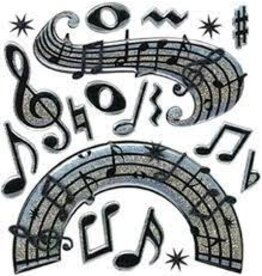 Jolee's Music Notes Stickers (EPOXY)