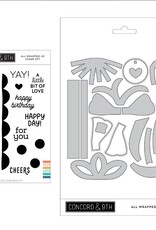 Concord & 9TH All Wrapped Up - Stamps and Dies