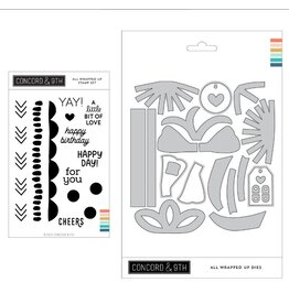Concord & 9TH All Wrapped Up - Stamps and Dies