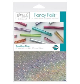 Gina K. Designs Fancy Foil 6" x 8" - Sparkling Silver