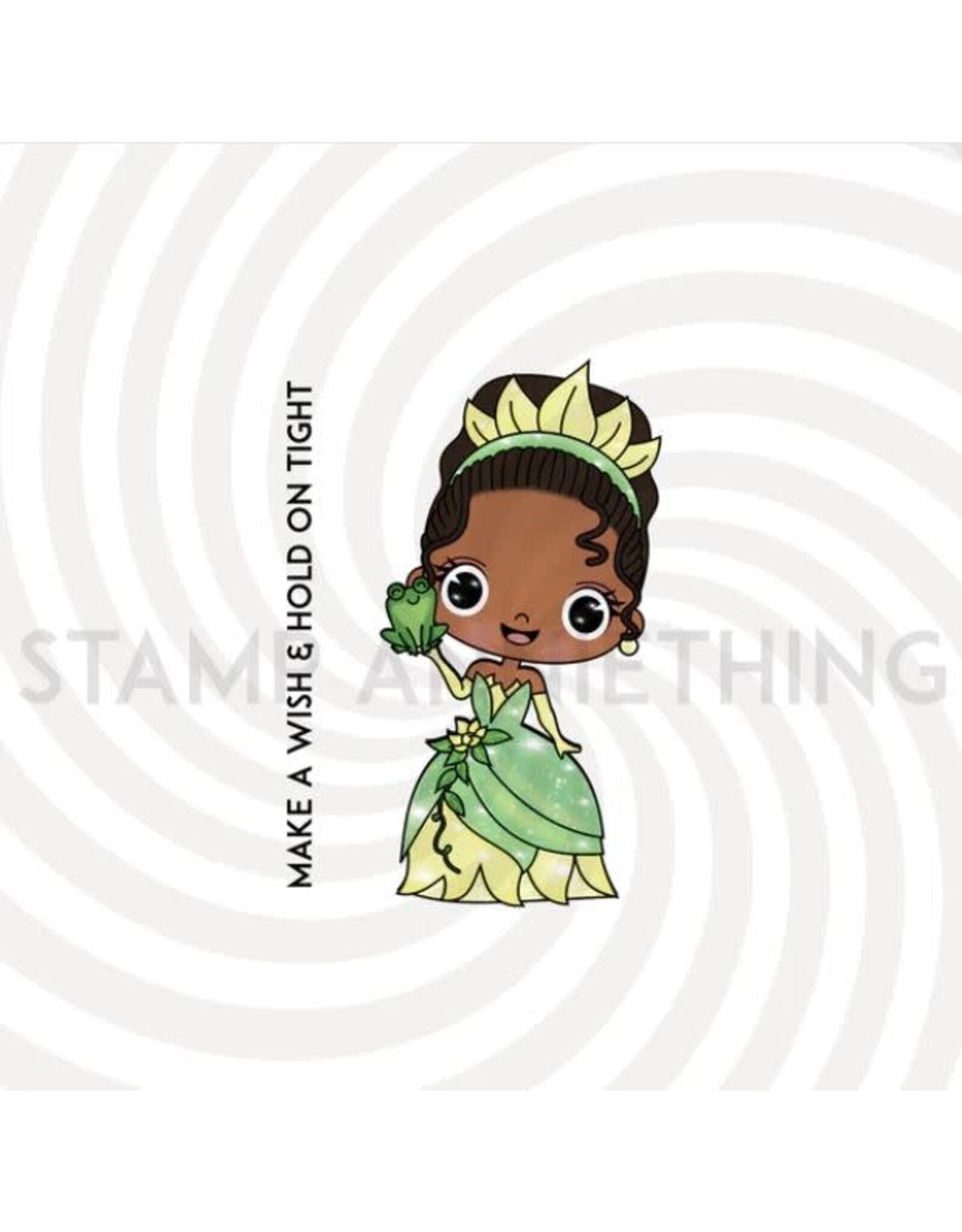 Stamp Anniething Tiana - Make a Wish and Hold On Tight