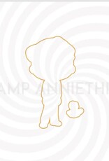 Stamp Anniething Naveen - Dreams Come True Outline Die