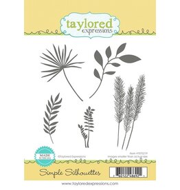 Taylored Expressions Simple Silhouettes Stamp
