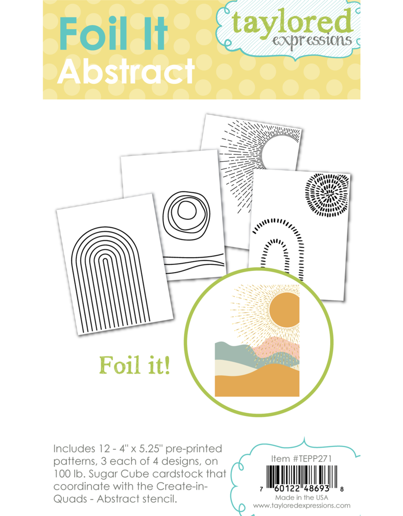 Taylored Expressions Foil It - Abstract